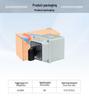 Zhuochao SZW26 Panel 3-Section 2-Position Changeover Switch with Protective Box