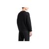 Emporio Armani Ss24 Solid Color Logo Embroidered Crew Neck Long Sleeve Sweatshirt Men sweatshirt Black 3D1M75-1JWPZ-0999