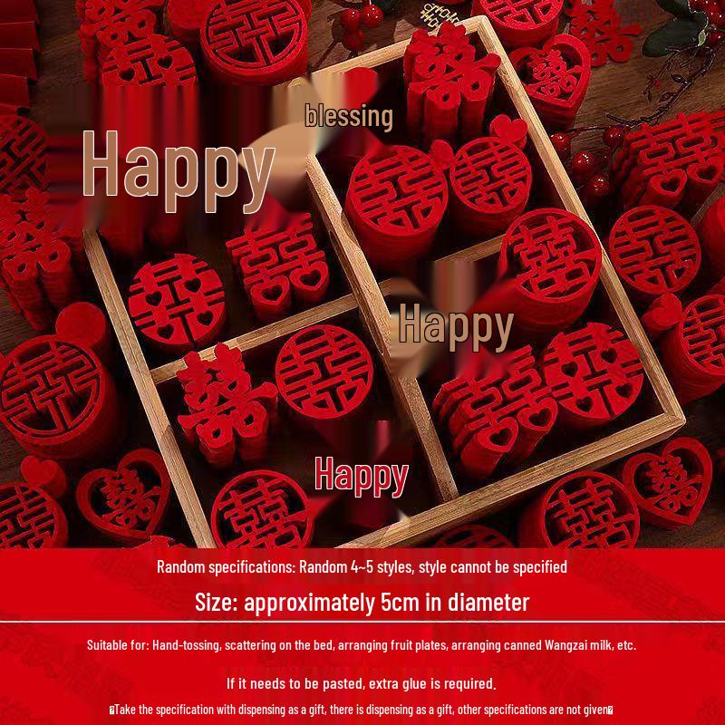 Wedding Xi Character Sticker Set for Decorations