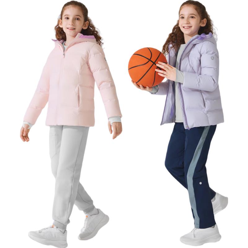 

Moodytiger Kids Water-Repellent Hooded Goose Down Jacket 150