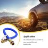 Autoreifen-Luftfüllerschlauch, aufblasbare Pumpe, Verlängerungsrohradapter, Twist-Reifen-Luftanschluss, Verriegelung, Air Chuck, Fahrrad, Motorrad