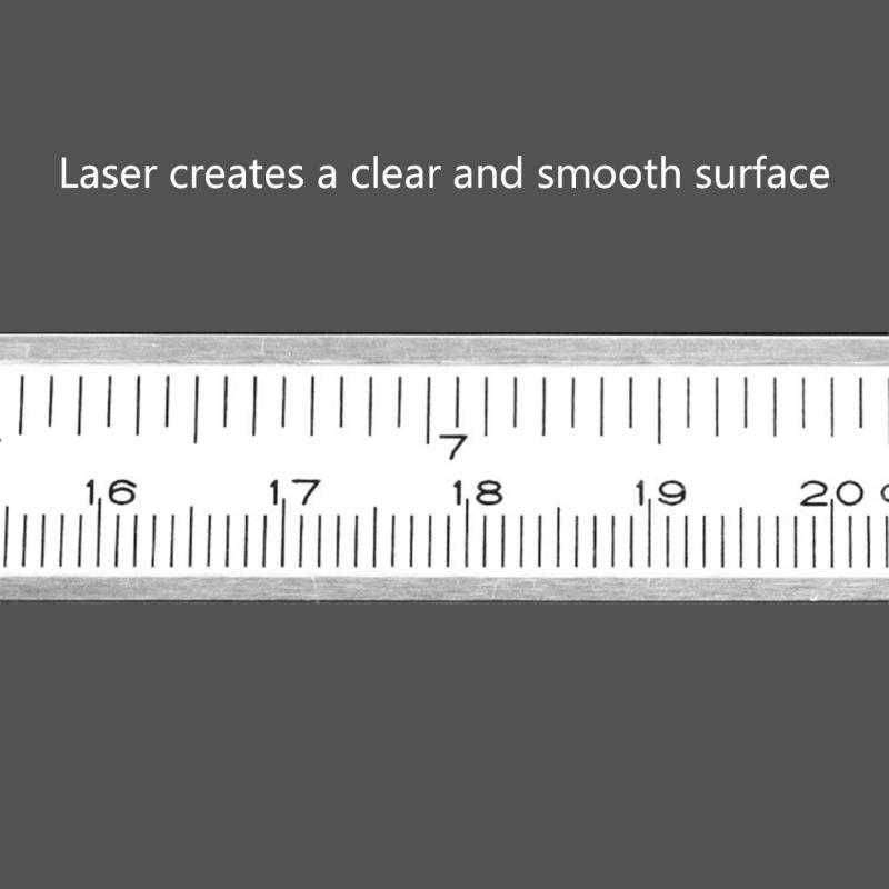 Student Friendly Stainless Steel Caliper 200/300mm Length Double Measurement System With Easy to Read Vernier Scale