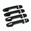 8PCS Carbon Fiber Side Door Handle Cover Trim For Subaru Forester 2019-2022 Auto