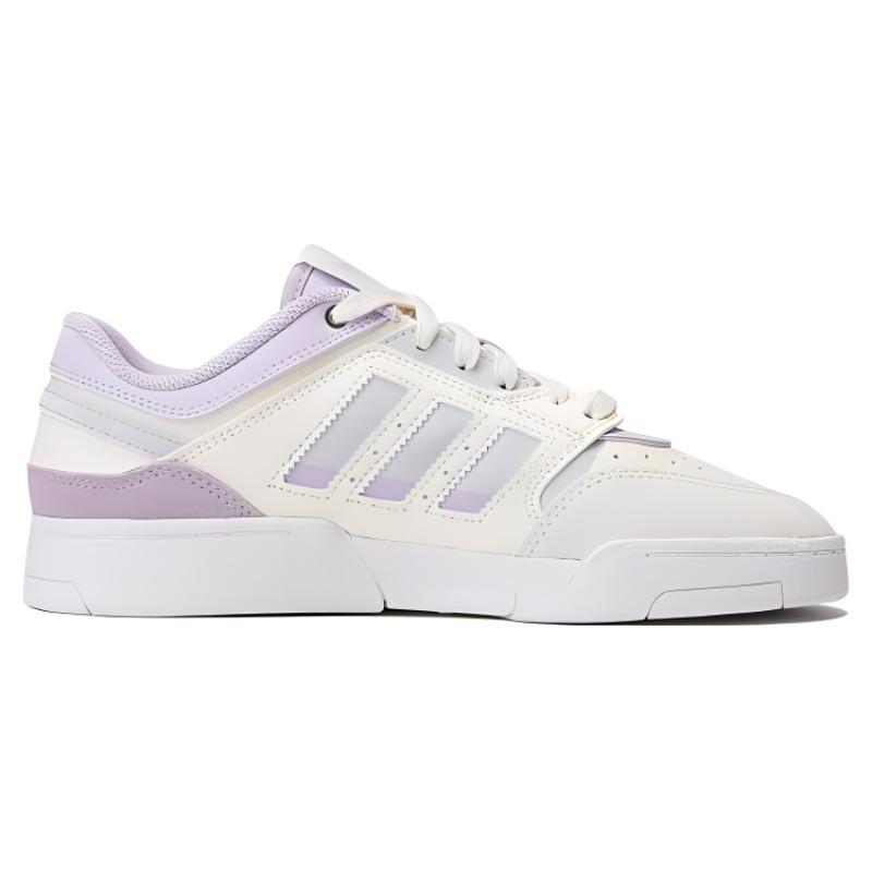 Adidas Originals Drop Step Low Wdirectional Shoes 'White Purple' Women's Sneakers IF2691