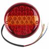 1pcs 25LED 12V 24V Universial Car Tail Light Rear Stop Indicator Brake Light Round Signal Trailer Truck Caravan Van Lorry