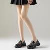 Women's Summer Slimming Anti-Slip Socks – Black & Nude Mid-Tube