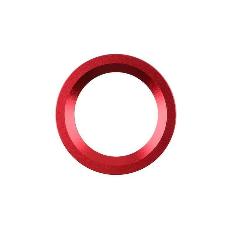 Start Button Ignition Switch Cover Trim 2PCS Red Fit For Cadillac CT5 XT4 XT6