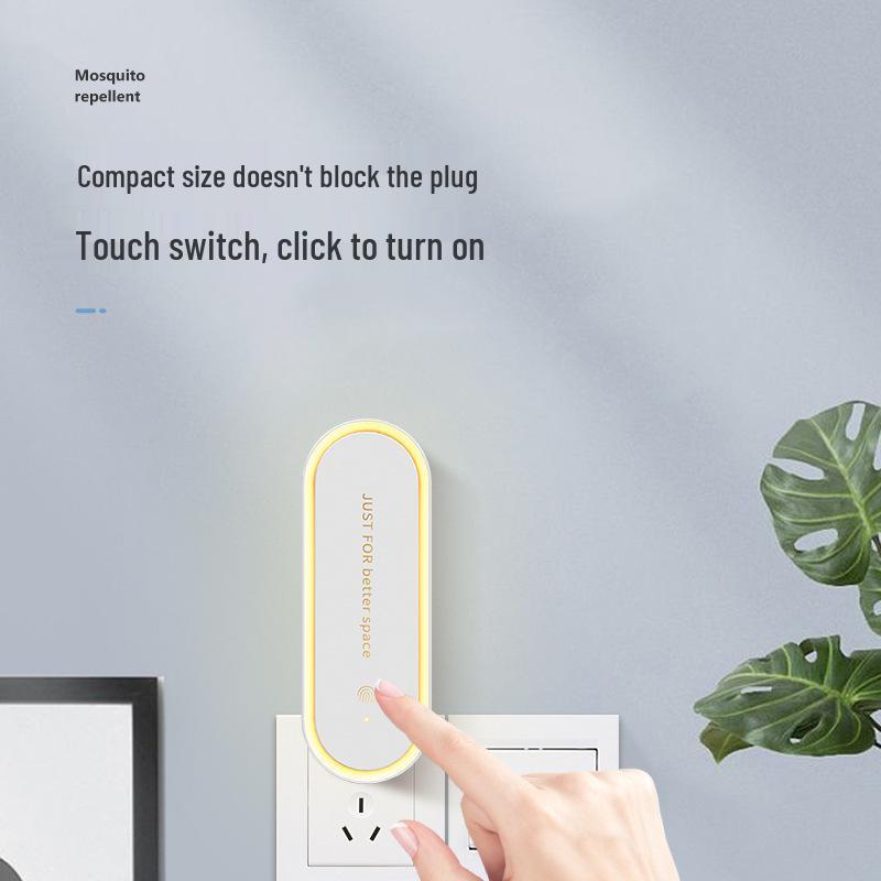 Ultrasonic Mosquito & Mite Repellent Night Light for Home & Baby