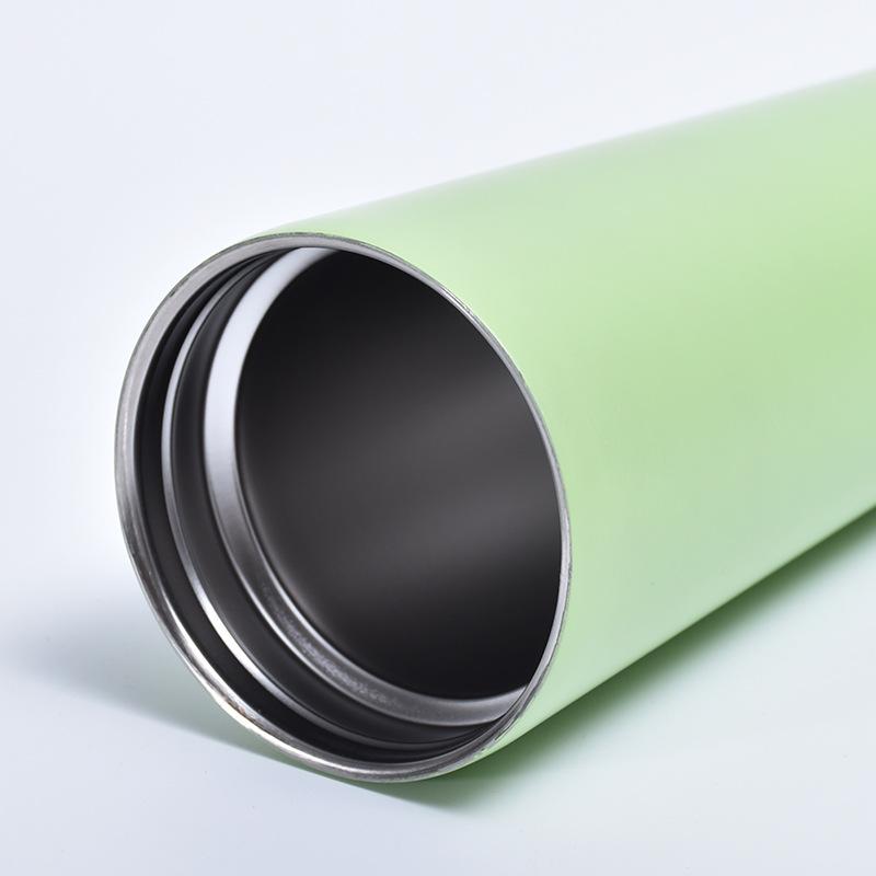 Stainless Steel Mug Large Capacity with Suction Cup Portable Outdoor Car Mug Simple Solid Design