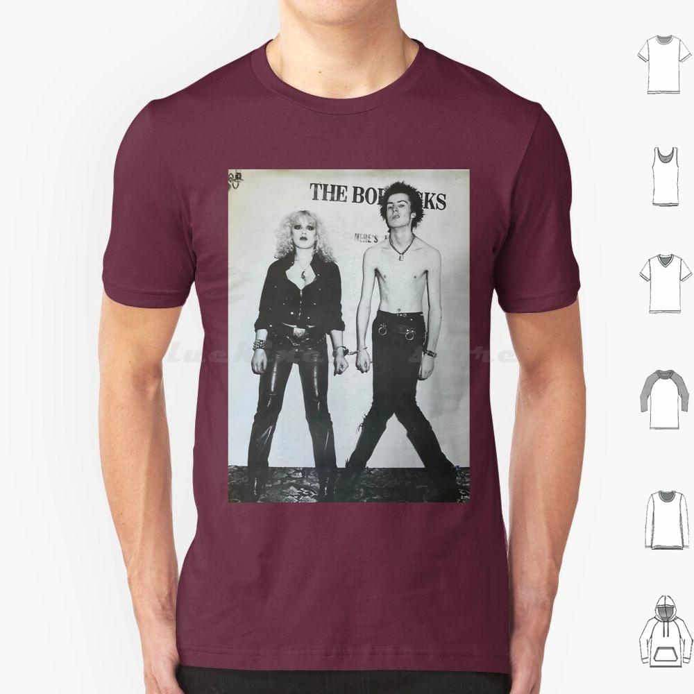 T-shirt Punk Rockers Uomo Donna Bambini 6xl Punk Sid Vicious Sid Nancy Vintage Retro Alternativa Stella Classico Bollocks Punk Inglese