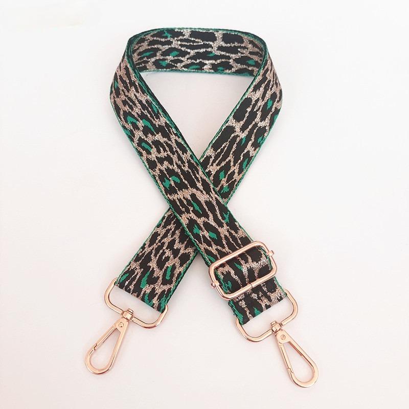 New Color Leopard Print Luggage Accessories Strap Adjustable Shoulder Crossbody Women's Bag Versatile Long Strap Broadband