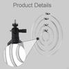 Camera Mount Pipe Mounting Bracket Clamp Easy Installation Adjustable Professional Sturdy