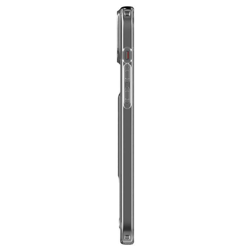 Spigen Crystal Clear pouzdro se slotem na karty pro iPhone 15 Plus - Průhledné