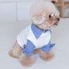 Autumn and Winter Woolen Vest Vest Pet Knitted Vest Cat Shirt Pet Clothing Teddy Bear Dog Clothes for Small Dogs Puppy Clothes