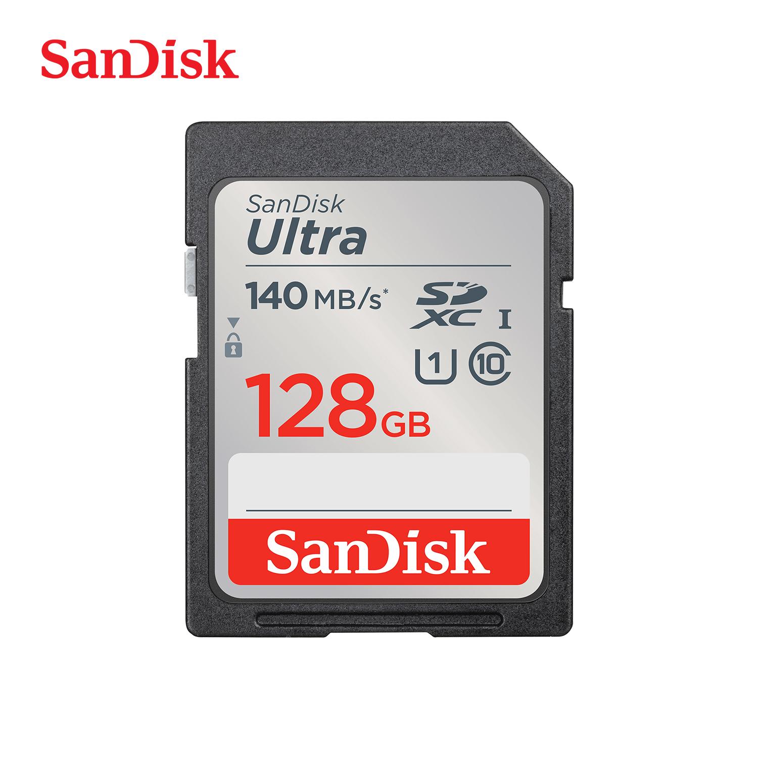 

SanDisk SD Card 64GB 128GB 256GB V10 32GB Normal Full Size Original sandisk ultra Flash SD Memory Card High Speed sdxc UHS-I for Camera