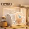 Bottle storage box, tableware storage box, complementary food tools, tableware, dust-proof with lid, drain rack