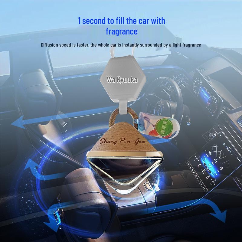 Wa Liu Xiang Car Air Freshener Pendant: Long-lasting Aromatic Fragrance and High-end Gift