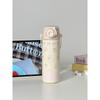 Cute Large-Capacity Thermos Cup for Girls, High-Looking New Model, 316 Stainless Steel Water Cup with Straw, Portable Cup