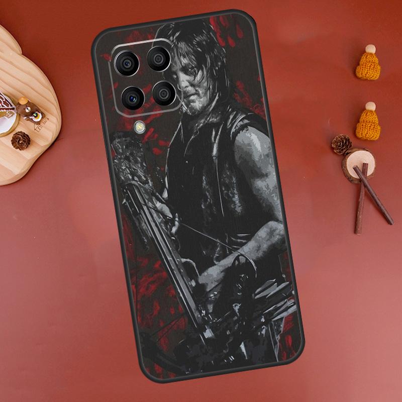 Daryl Dixon Wings Zombie Case For Samsung Galaxy M35 M55 M15 M32 M16 M36 M56 M54 M23 M20 M52 M34 M14 M11 M31 M13 M53