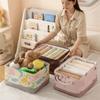 Organizer Cartoon Storage Basket Portable Foldable Laundry Hamper with Handle Large Capacity Storage Bins Playroom