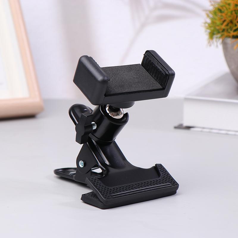 Support de téléphone portable à pince pour tête de guitare Support de diffusion en direct pour téléphones portables Support de téléphone portable pour tête de guitare