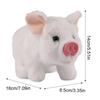 Yousheng Electric Plush Pig Toy with Lifelike Sound Movable Nose Interactive Walking Pig Plushie Toddlers Simulation Stuffed Animal Toy