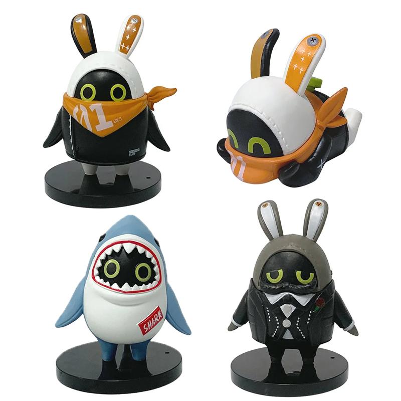 Game Figure Toy Bangboo Sharkboo Amillion PVC Action Figurine Anime Model Doll Collection Statue Xmas Gift