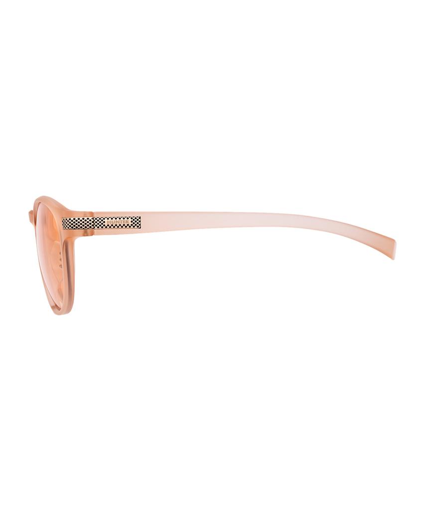 Heonteoaiweeo [Unisex] Round Sports Active Sunglasses - Peach Htb19