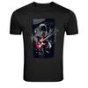 Astronaut Playing Electric Guitar Space Rock Graphic T-Shirt