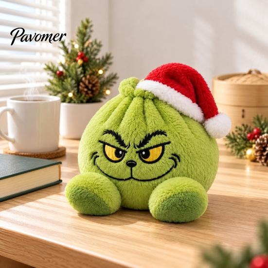 Stress Relief Companion for Adults Soft Dumpling Squeeze Toy and Anxiety Relief, Cute Stuffed Food Fidget Plush Office Home Decor, Slow Rising Sensory
