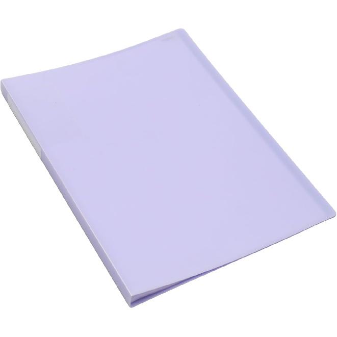 Lilaly 1 Pack Document Organizer Folio, Binder with Plastic Sleeves Presentation Folders, Plastic Sheet Protectors 30 Pockets(Pink)