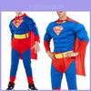 Macacão Musculoso Exquisito de Super-Homem Super-Herói Christopher Reeve Para Halloween e Cosplay