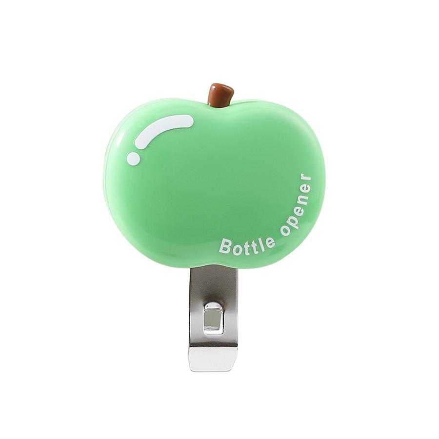 Apple Bottle Opener Multi-Function Fridge Magnet Snack Clip Cartoon Portable Magnetic Starter
