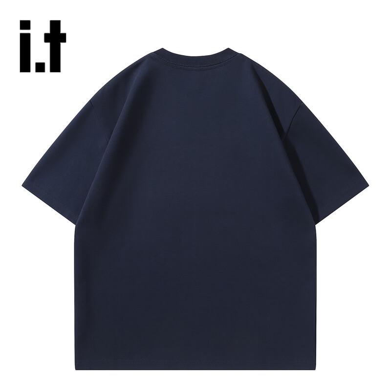 Izzue I.t Unisex Pure Cotton Heart Print Short Sleeve T-Shirt
