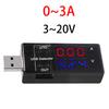 Red+Blue Dual USB Current Voltage Charging Detector Tester Battery Voltmeter Ammeter Charger Doctor