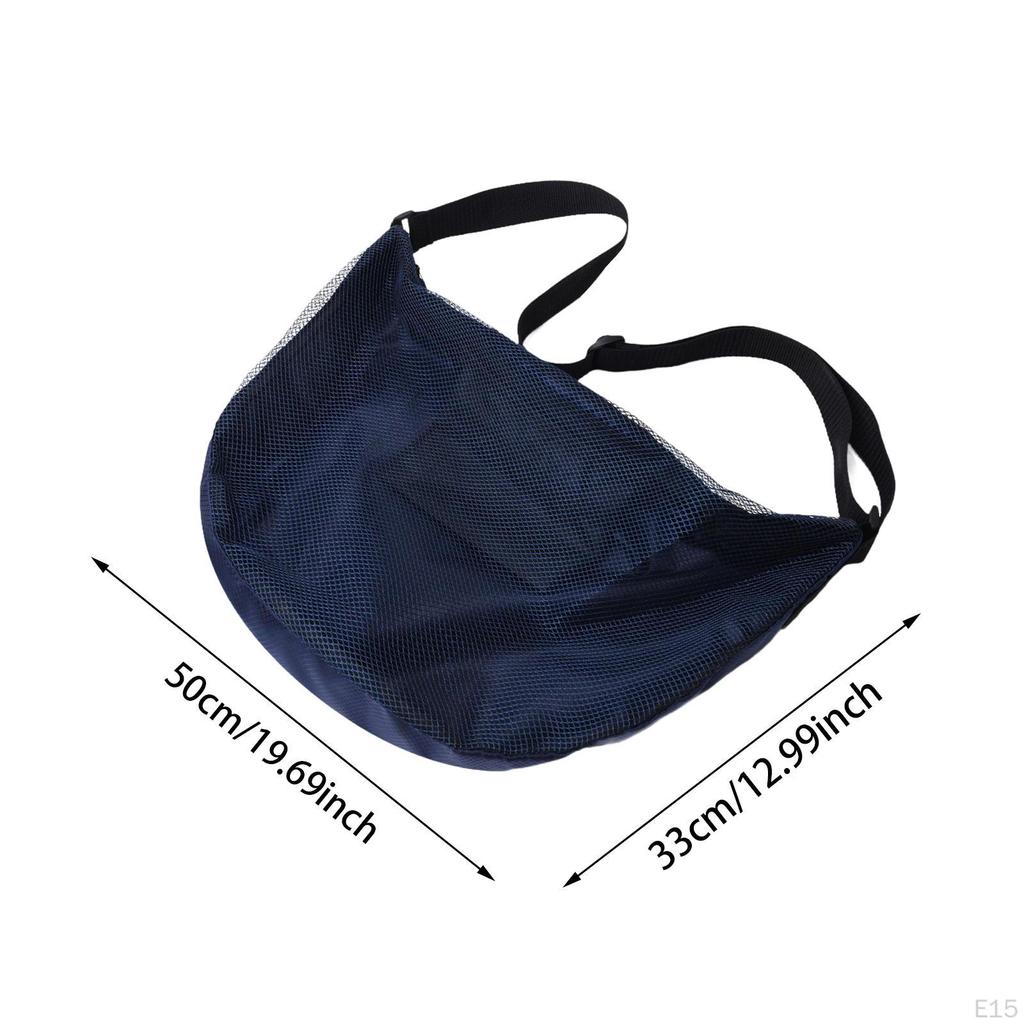 Basketball Storage Carrier Bag with Net for Sports Activities