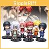 Hochwertiges 6-teiliges Naruto-PVC-Actionfigurenset mit Naruto, Hinata, Jiraiya und Gaara