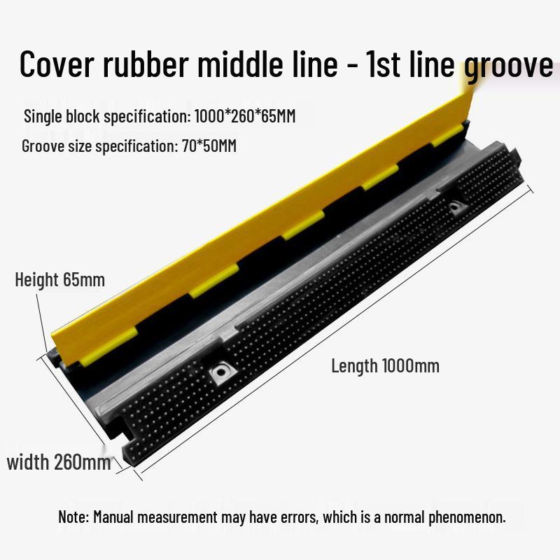 Cable Trunking Speed Bump Protection Board for Wire Crossing