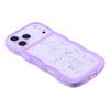 For iPhone 17 Pro Max Case Wavy Edge Epoxy TPU Shockproof Phone Cover
