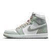 Air Jordan 1 Retro High OG Seafoam Women Sneakers Green Healing-Orange White CD0461-002