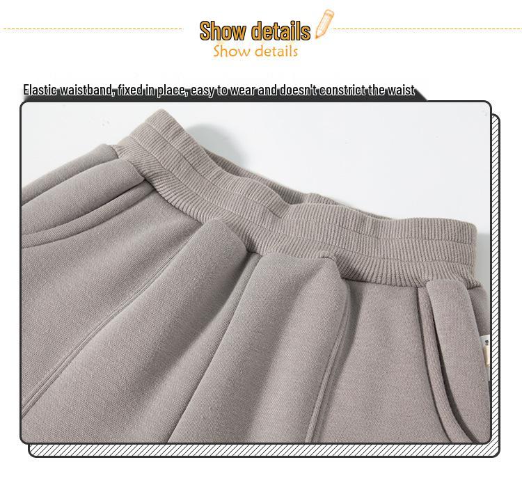 Trendy INS Style Boys' Autumn/Winter Sweatpants - Casual Sports Long Pants with Letter Design