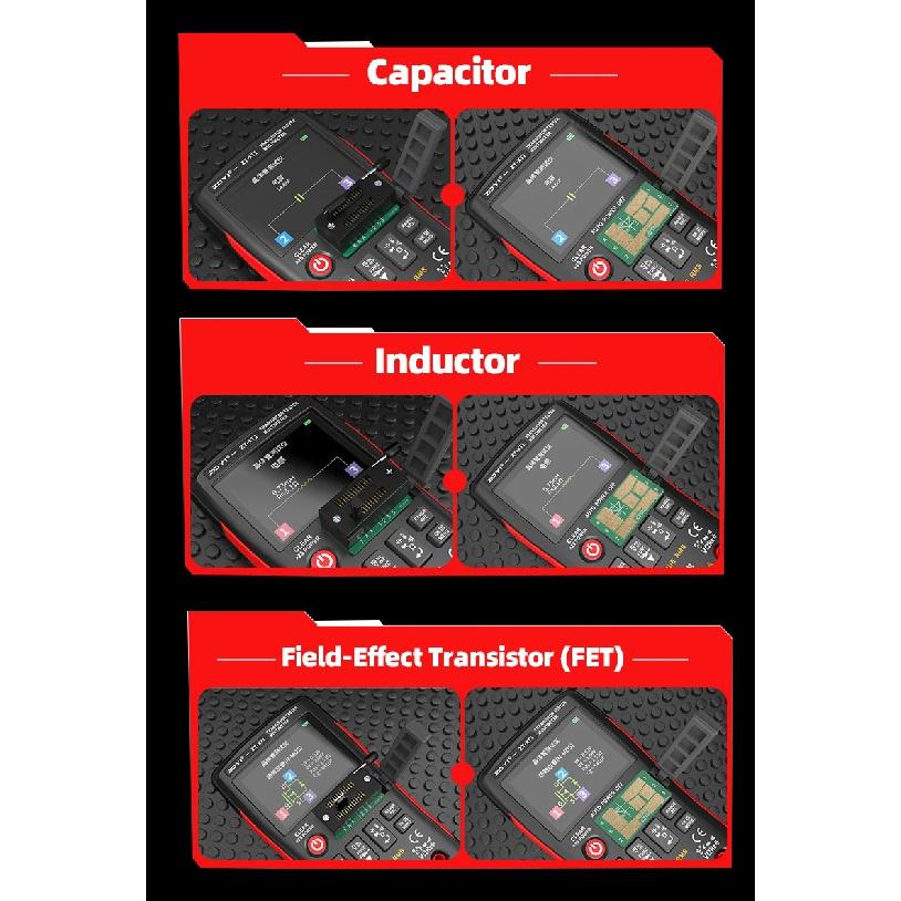 ZOYI XR1 2-in-1 Intelligent Transistor Tester Digital Multimeter Electronic Repair Tool for Tech Enthusiasts