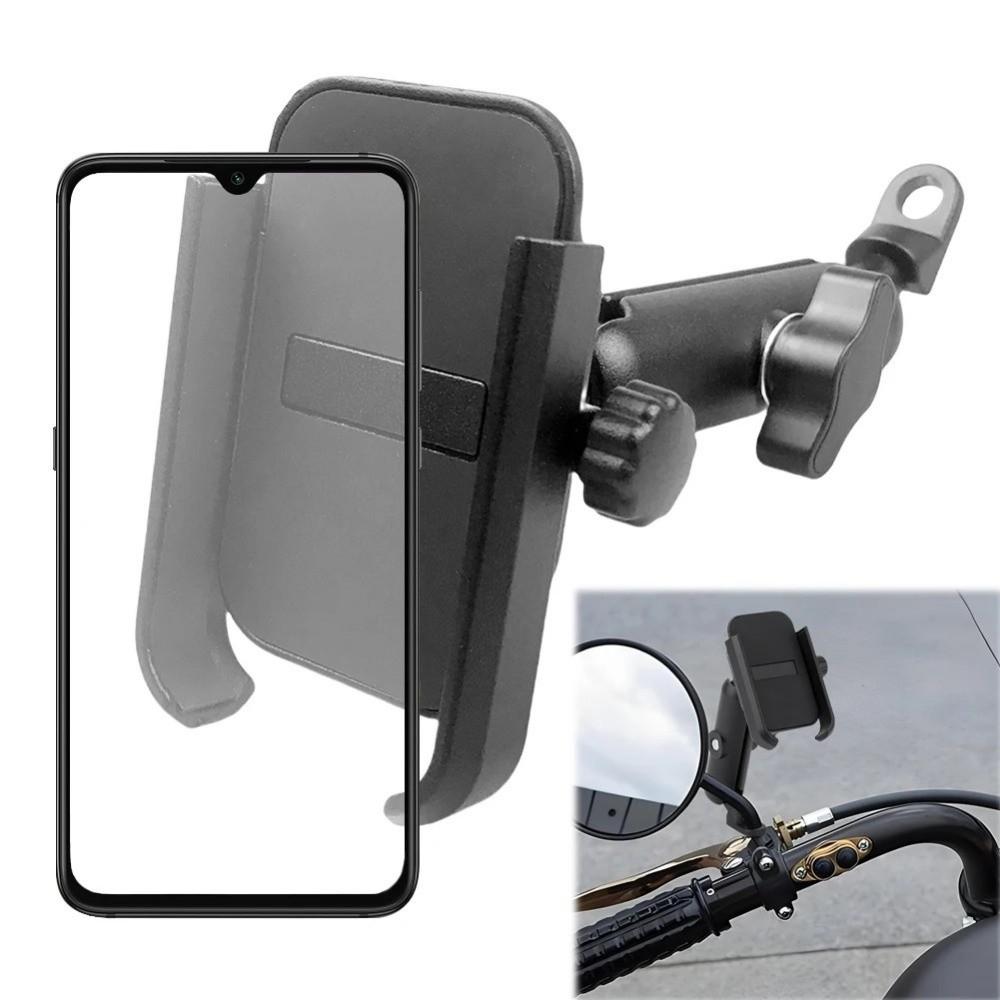 Aluminum Zinc Zinc Alloy Cell Phone Stand Adjustable Bicycle Rearview Mirror  Bike Accessories