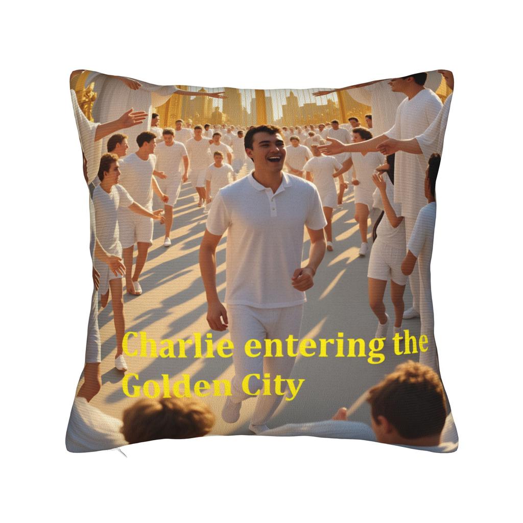 Charlie Kirk Funny Meme Pillowcases Novelty Pillow Case For Wedding Party Home Decor Design Pillow Cover