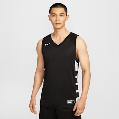 Nike Dri Fit Basketball Jersey Men s Team Black M