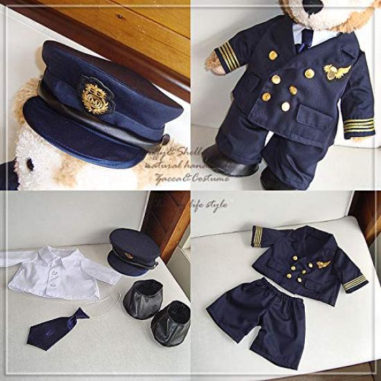 Duffy and Size Pilot Costume Welcome OKpilot Handmade ShellieMay, S, 43cm, Authentic! Bear,