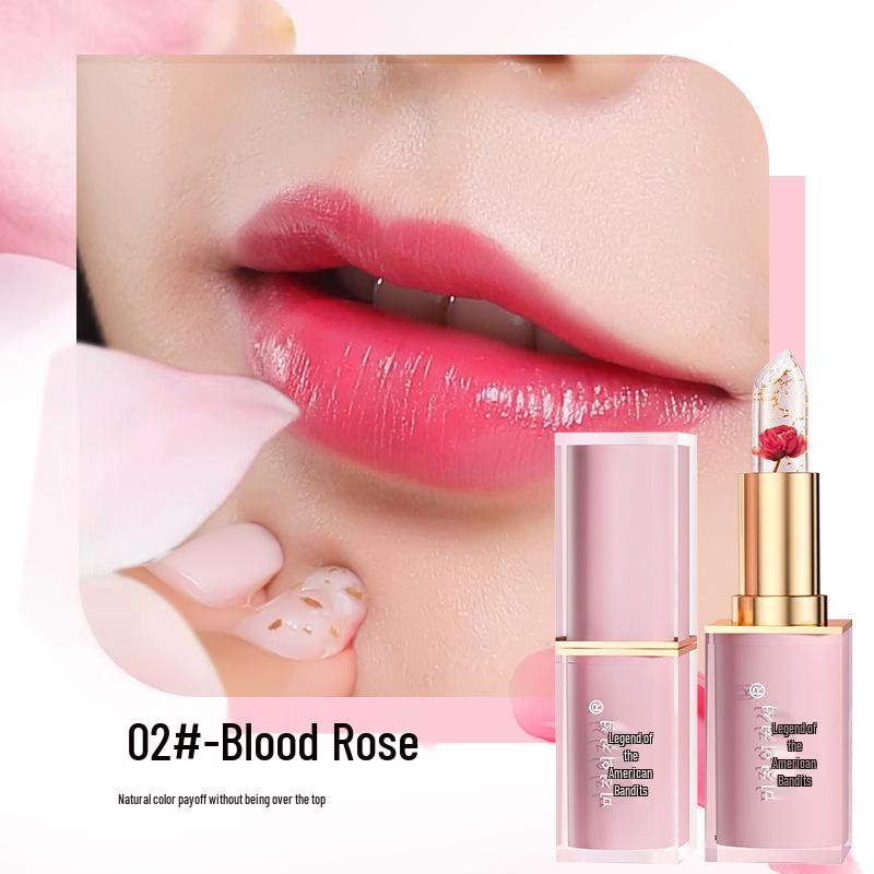 Meikou Legend: Red Cherry Color-Changing Lipstick - Smudge-Proof, Long-Lasting, Healthy Balm for Personalized Shades