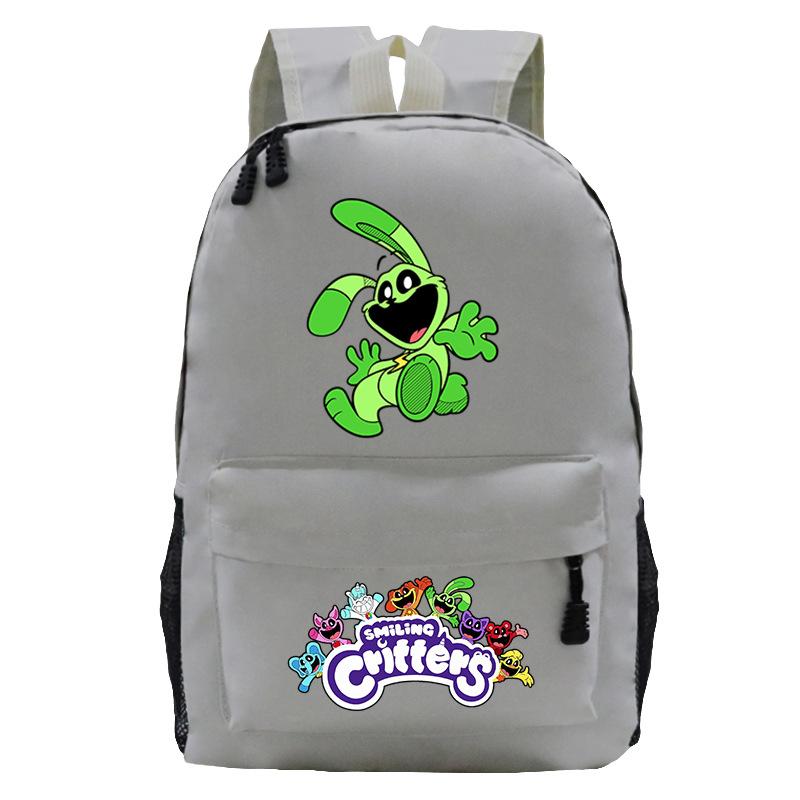 

Улыбка, печать на школьном рюкзаке для маленьких животных, тренд, трансграничные студенты ходят в школу с книгами, большая вместимость, рюкзак для спины с уменьшением нагрузки No Specification