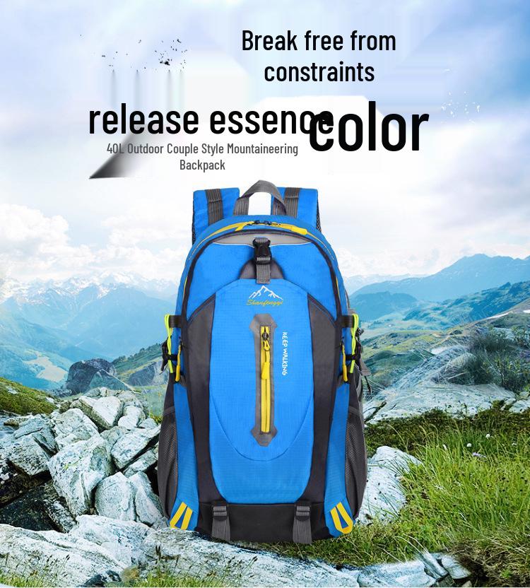 Bai Shi Qi 40L Vízálló Sport Hátizsák Túrázáshoz, Utazáshoz és Kalandhoz