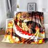 Rengoku Kyoujurou Demon Slayer Charakter Anime Decke Leicht Bequem Weich Atmungsaktiv Ultra Warm Decke Bettwäsche Reise